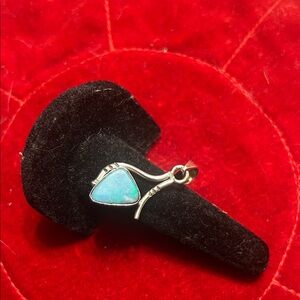 Australia Opal Sterling Silver Pendant